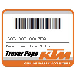 Cover Fuel Tank Silver